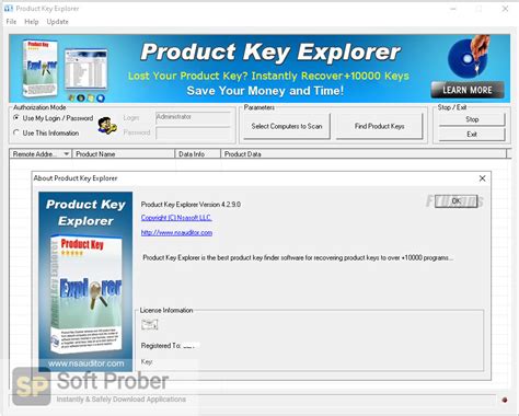 Nsasoft Product Key Explorer 